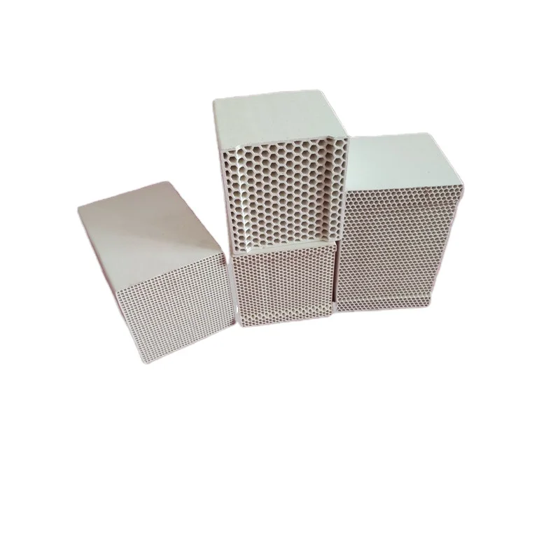 Industrial Cordierite / Mullite Honeycomb Ceramic Monolith Catalyst Support