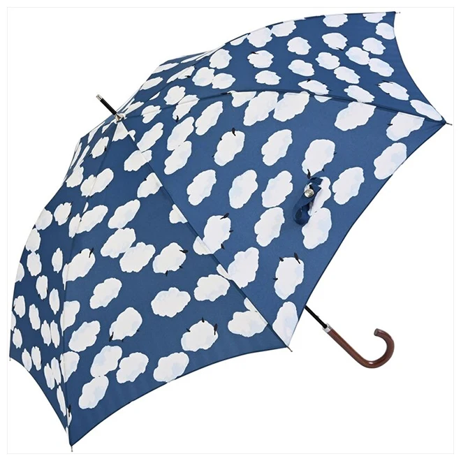 Thick refreshing elegant wholesale automatic long rain umbrellas