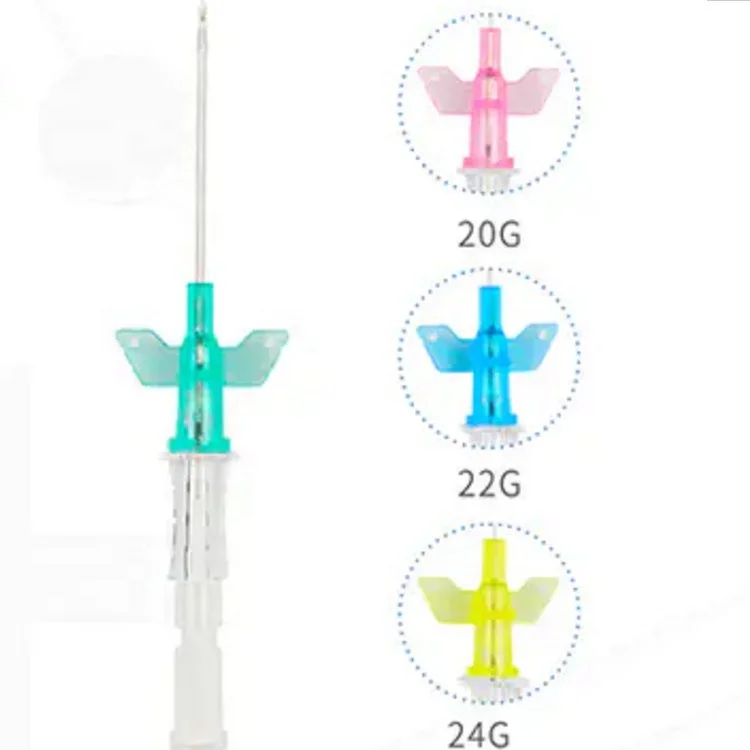 
Disposable medical indwelling hypodermic needle 