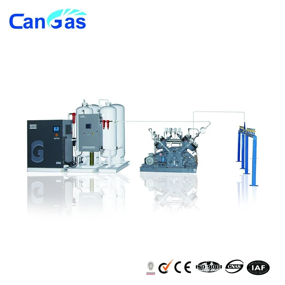 80Nm3/h 99% Oxygen Plant Oxygen Generator for both medical and industrial use