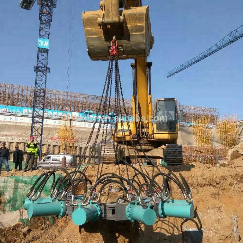 Beiyi Best Selling Quality Construction Machines Hydraulic Breaker Hammer Pile Breaker for 20 to 40 Ton Excavator