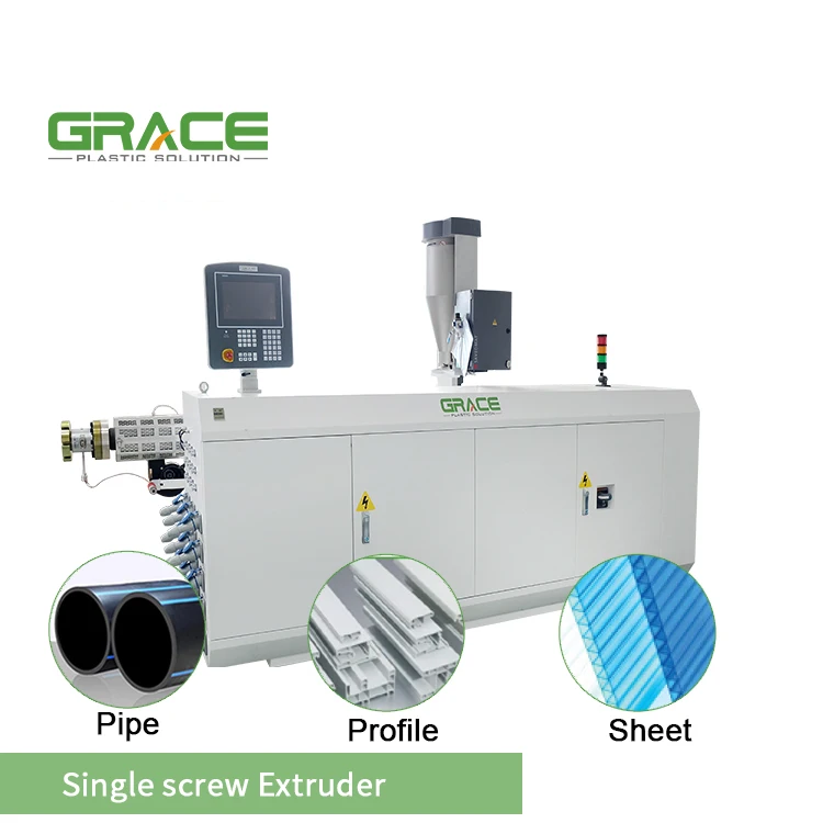 Grace Machinery Used Hdpe Mini Small Plastic Extruder Price Extrusion Machine For Sale