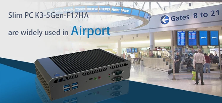 Industrial Micro PC 3.5 inches fanless X86 Single Board Computer