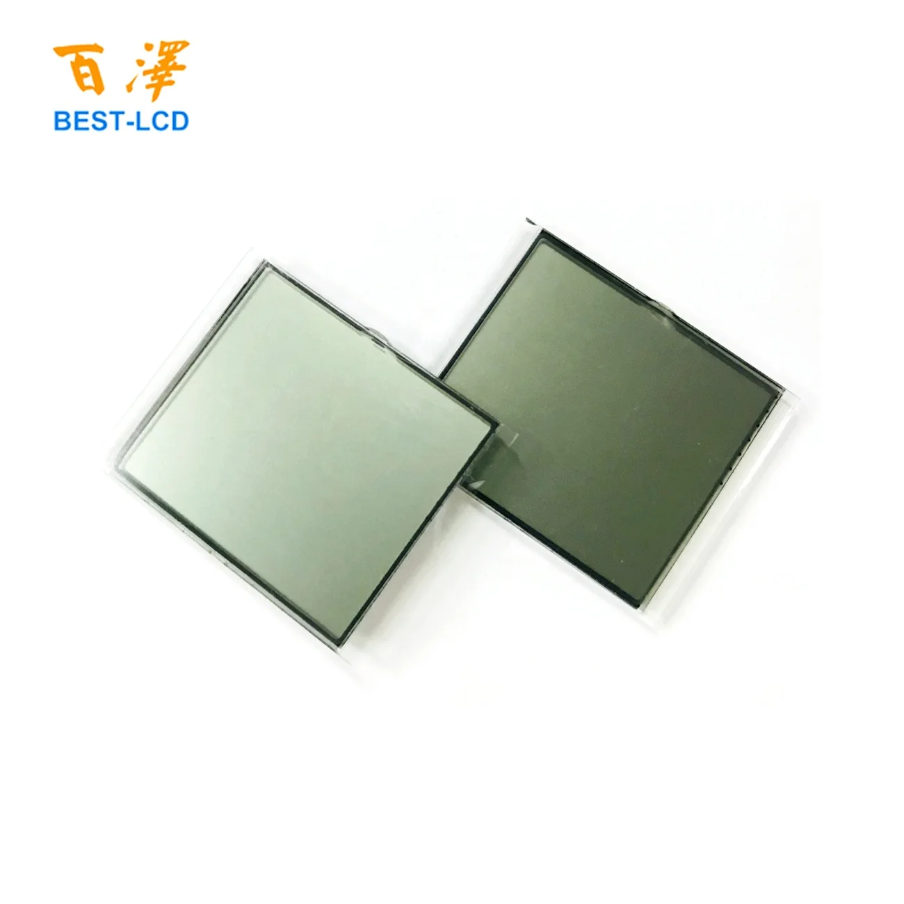 Customized  mono black white small Segment LCD Display Manufacture For AC Remote Control