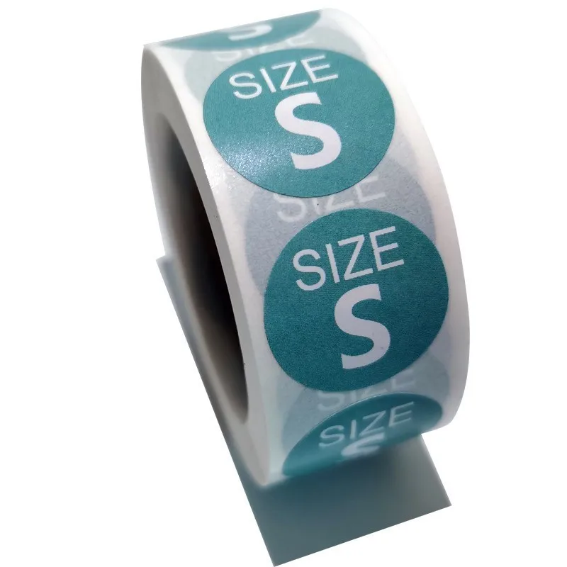 Round Digital Self-Adhesive Waterproof Label Sticker Custom Industrial Package Labels for Beverage Bottles