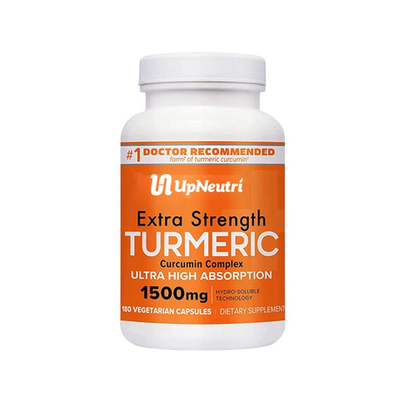 Hot Sale Vegan Health Supplement Improve Immunity Supplement Turmeric Curcumin Capsule with Private Label