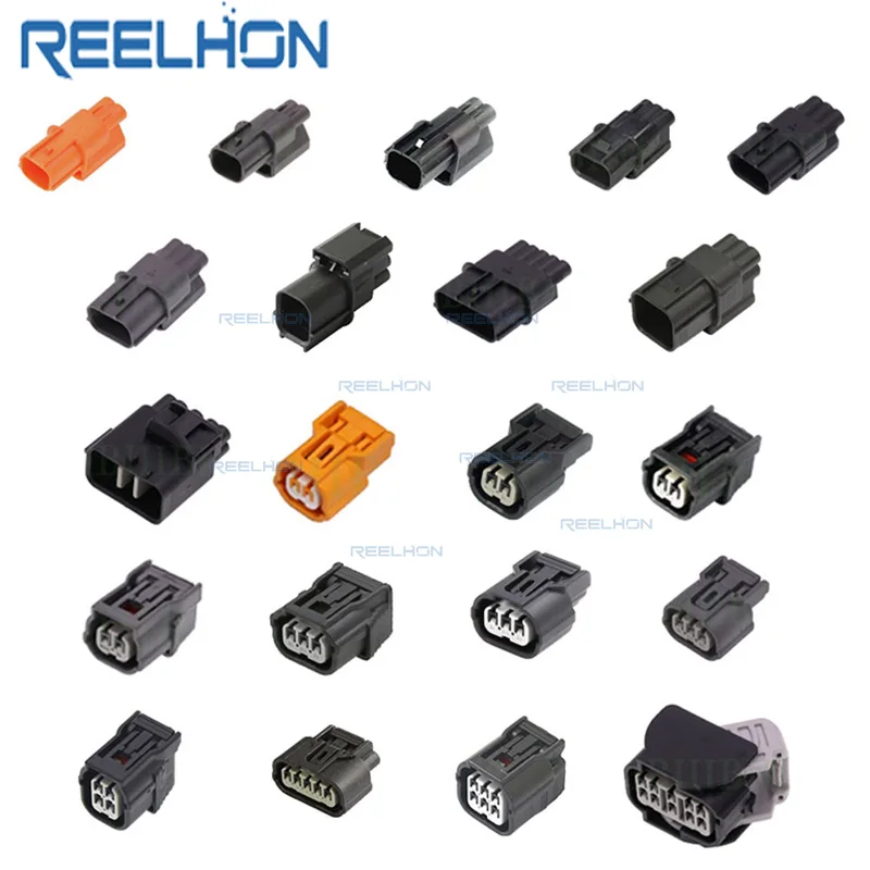 2 3 4 5 6 10 Pin Automotive Plug Socket Waterproof Wire Harness Electric Cable Terminal Housing 6189-7037 Auto Connector