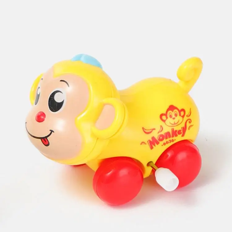 2021 amazon hot selling baby hobby educational stunt cars plastic windup toy car animal shaped children wind up toys