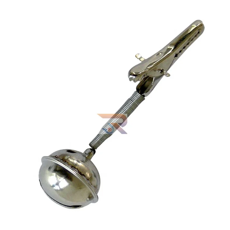Alligator Iron Clip Fishing Bells with Rivet Bell Essential Fishing Tools & Accessories