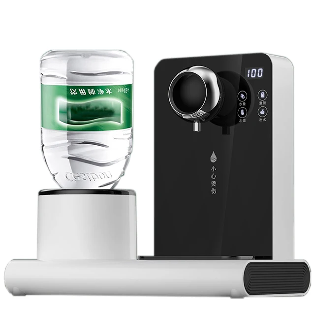 
Mini hot water bar automatic bottle drinking tabletop mini electric water dispenser 