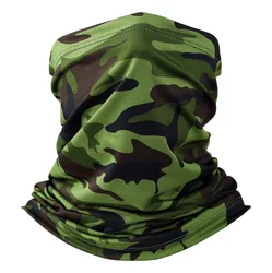 Wholesale Customized 25*50cm Magic Buffs Neck Scarf Tubular Seamless Cooling Skull Flag Bandana Buffs