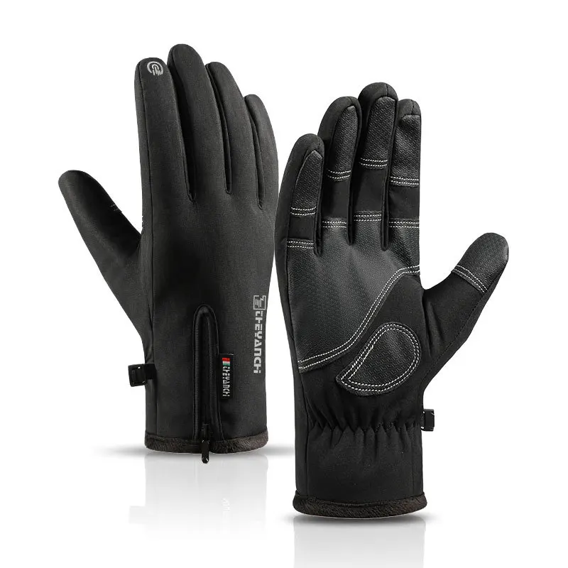 Winter Warm Gloves Men Women Touchscreen Gloves Cold Weather Windproof Thermal Snow Gloves Camping Hand Warmers