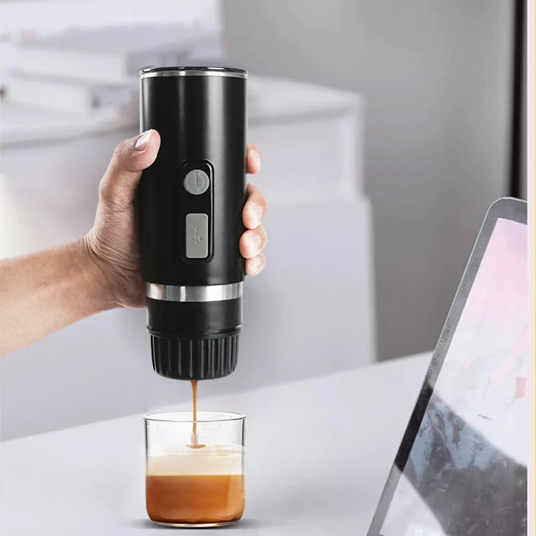 USB Capsule coffee maker Portable coffee maker one button switch single dose coffee grinder