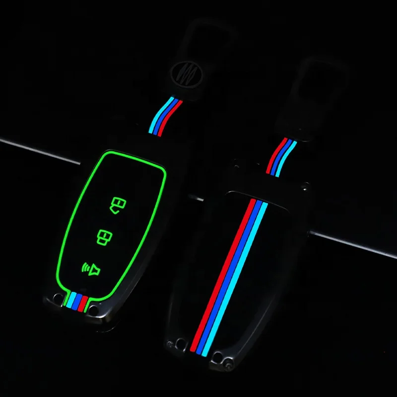 Vtear Car Key Case Cover 3/4 Buttons Keychain Bag For Haval F7/F7X/H1/H2/H2S/H3/H4/H5/H6/H7/H8/H9/Jolion Accessories Hot Sale