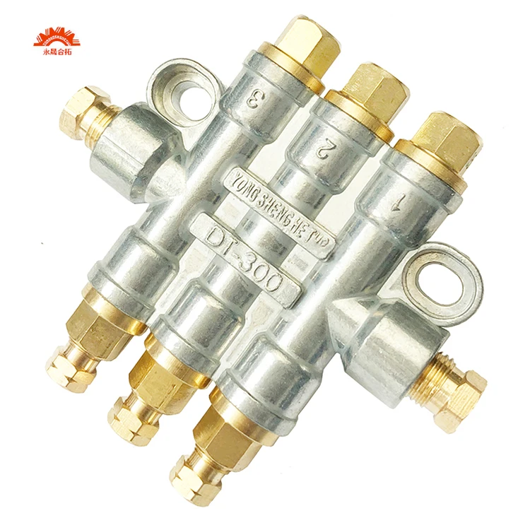 DT-500 0.1 0.2 0.3 0.4 0.5 Volumetric Oil Distributor Volumetric Quantitative Oil Discharge CNC Machine Tool Oil Distributor