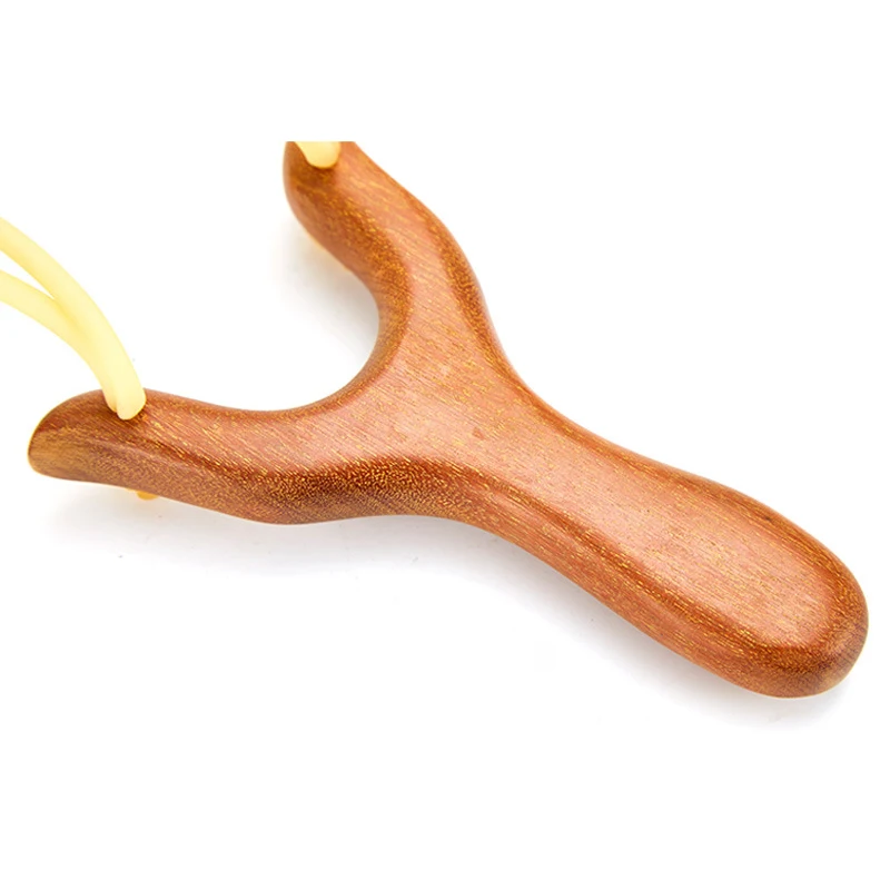 2022 best outdoor shot precise powerful durable rubber band wooden slingshot