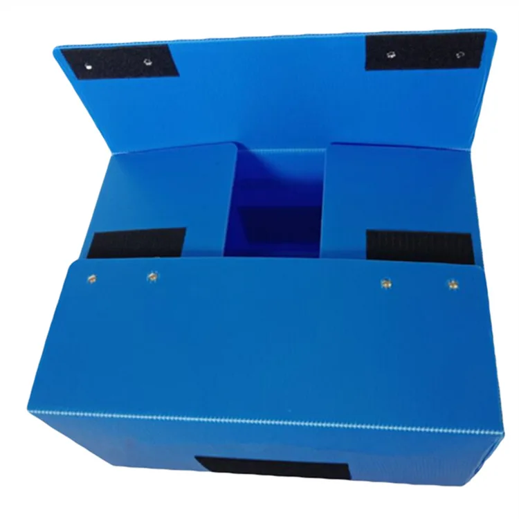 PP corrugated box customized size wholesale pp plastic packaging box delivery box