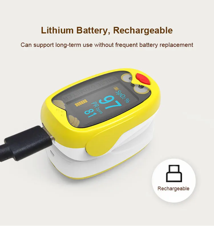 Children New Style Children Cheap Oximetro Pulso Fingertip Pulse Oximeter