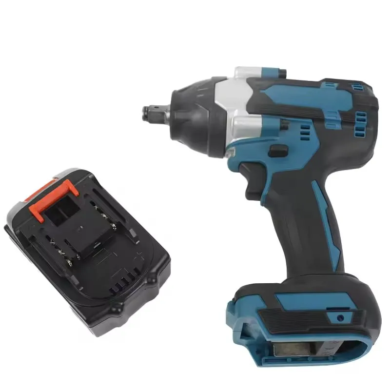 MKT 21V 700Nm 1/2 Cordless Wireless Tools Set Brushless Lithium Battery High Torque Spanner Screw Driver Power Impact Wrench
