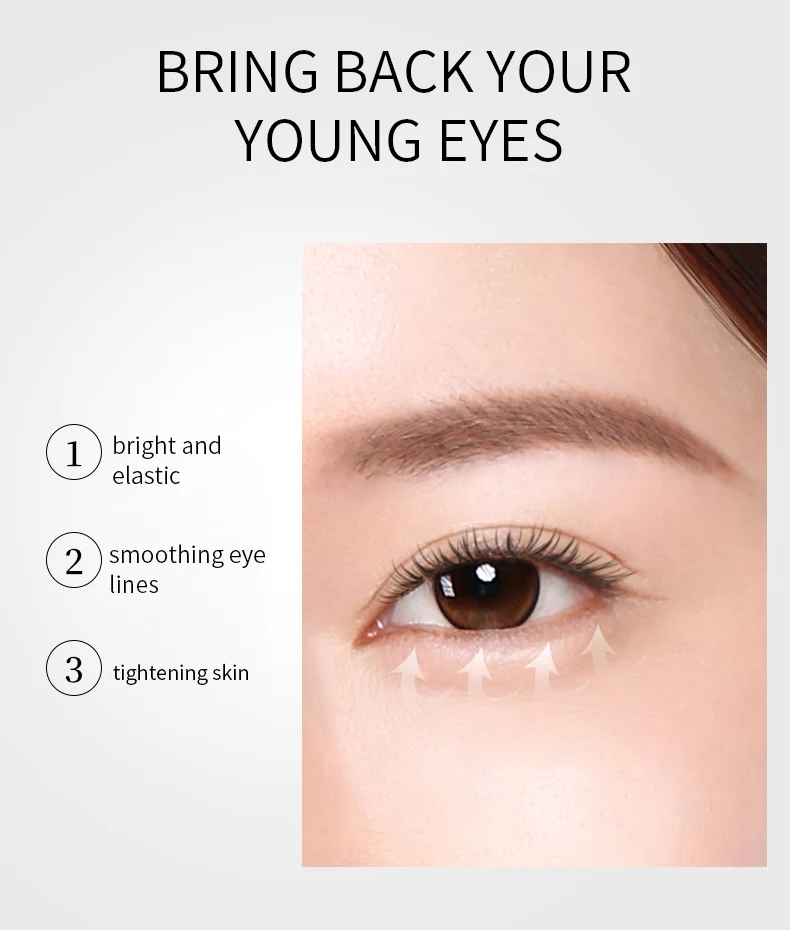 Hot Sale Eye Bags Visibly Anti-wrinkle Crow Feet Eye Bag Repair Under Eye Serum