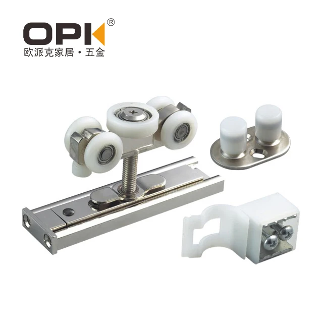 CFA-115 (1 pair/set) Hanging Sliding Door Hardware Wheels Hangers Roller Set