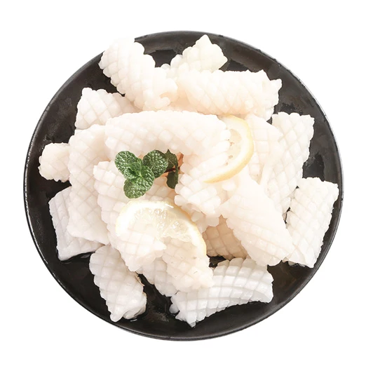 
frozen squid frozen carving squid flower 