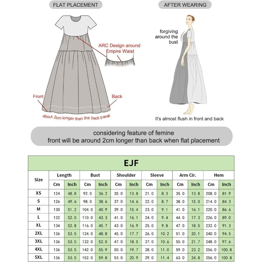 Plus Size Elegant dresses for Women Casual Summer Dress Boho Crew Neck Short Sleeve Babydoll Floral Print Flowy Beach Dresses