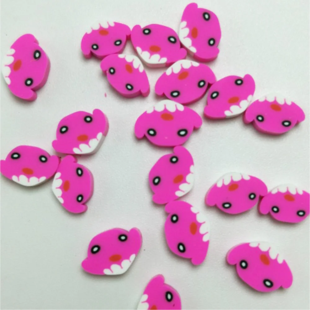 Nice Cute Lovely  Small Bird Chicken Shape Polymer Clay Sprinkles For Crafts Making Scrapbook DIY Slime Filler