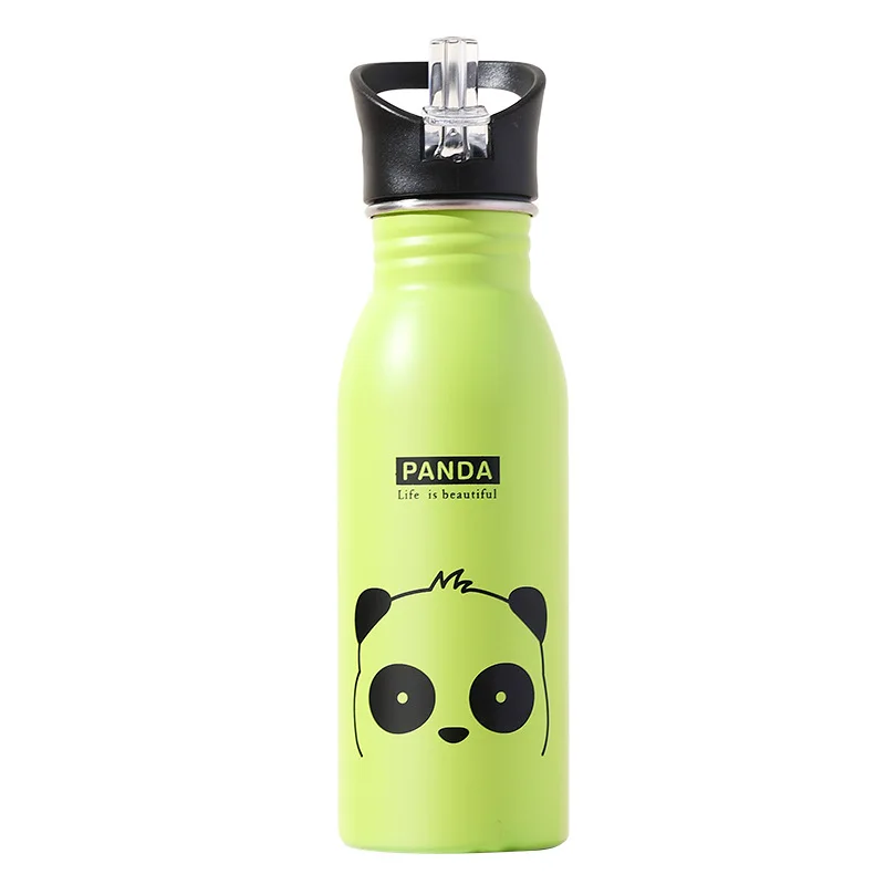 FX Water Bottle Lovely for Children 304 Stainless Steel Sports Kettle 500ml Outdoor Portable Sports Cup