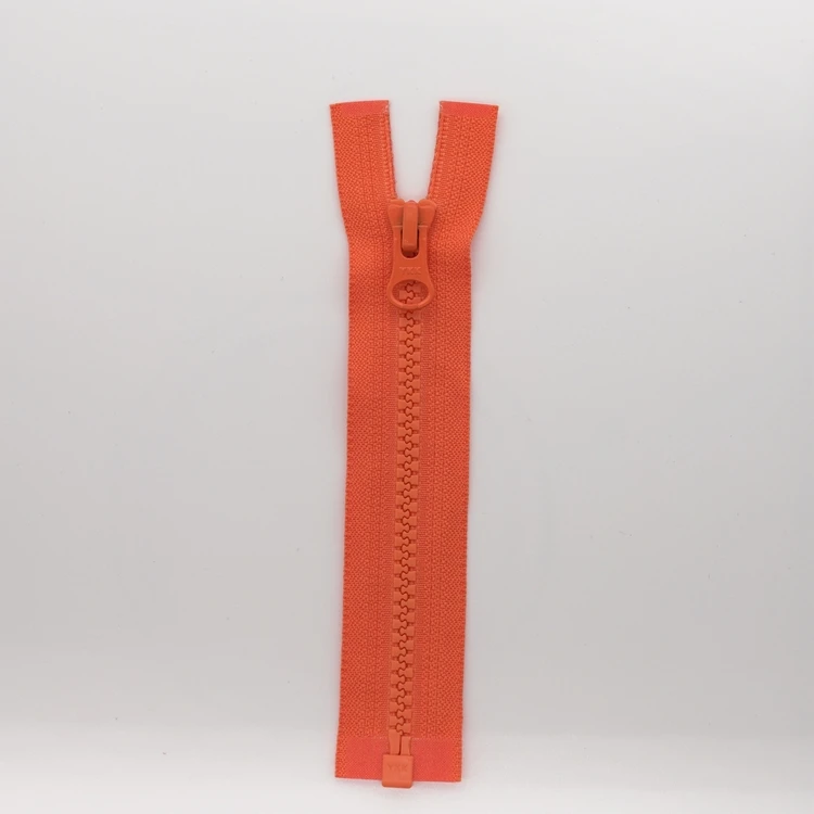 YKK zipper Brand factory selling resin zippers thin teeth plastic zipper