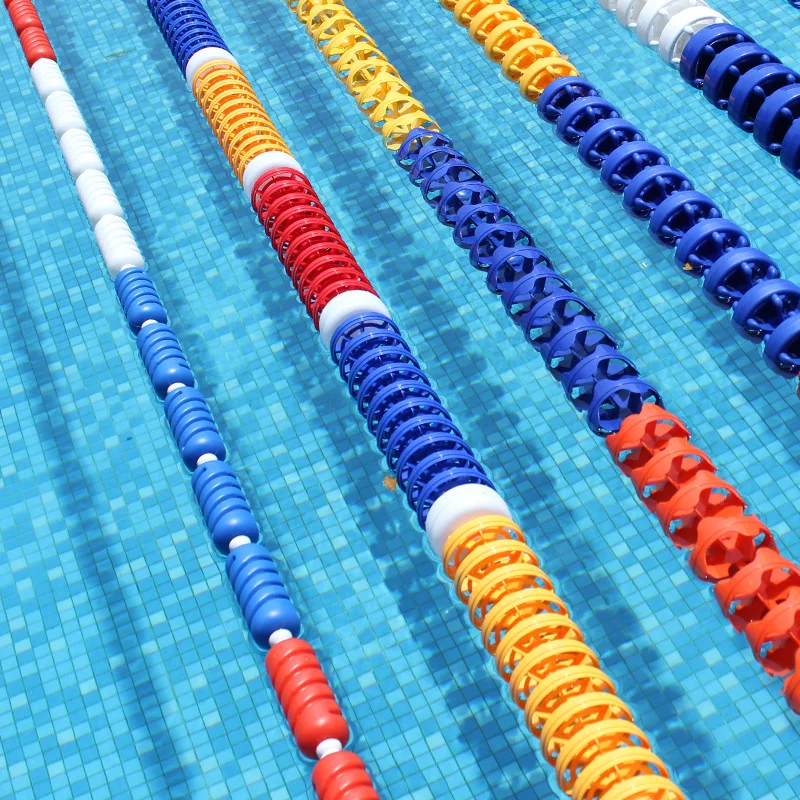 Factory Price Swimming Pool Float 25M 50M Line Competition Scratch Proof Lane Line