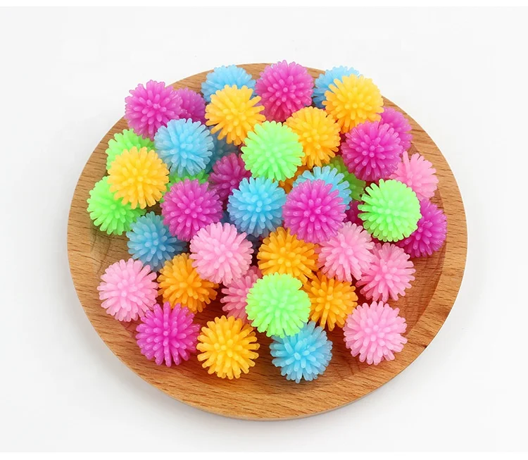 2024 Wholesale 20mm Colorful Mini Massage Ball Venting Decompression Toy Thorn Puffer Stress Relief Toys
