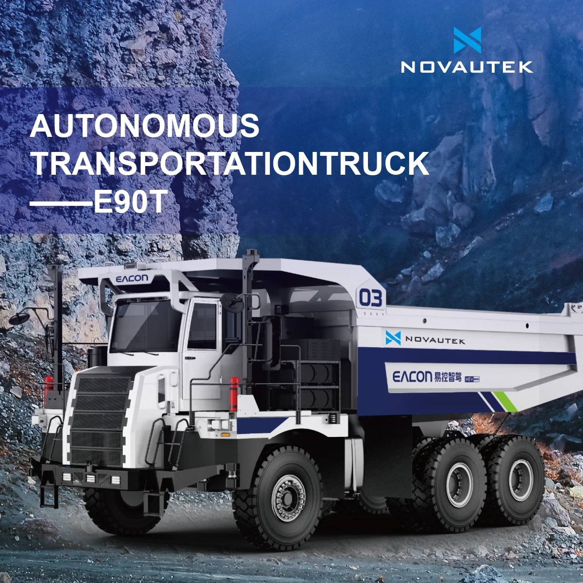 Chinese Factory Price Commercial Autonomous Delivery Truck Logistic Transportation Robot