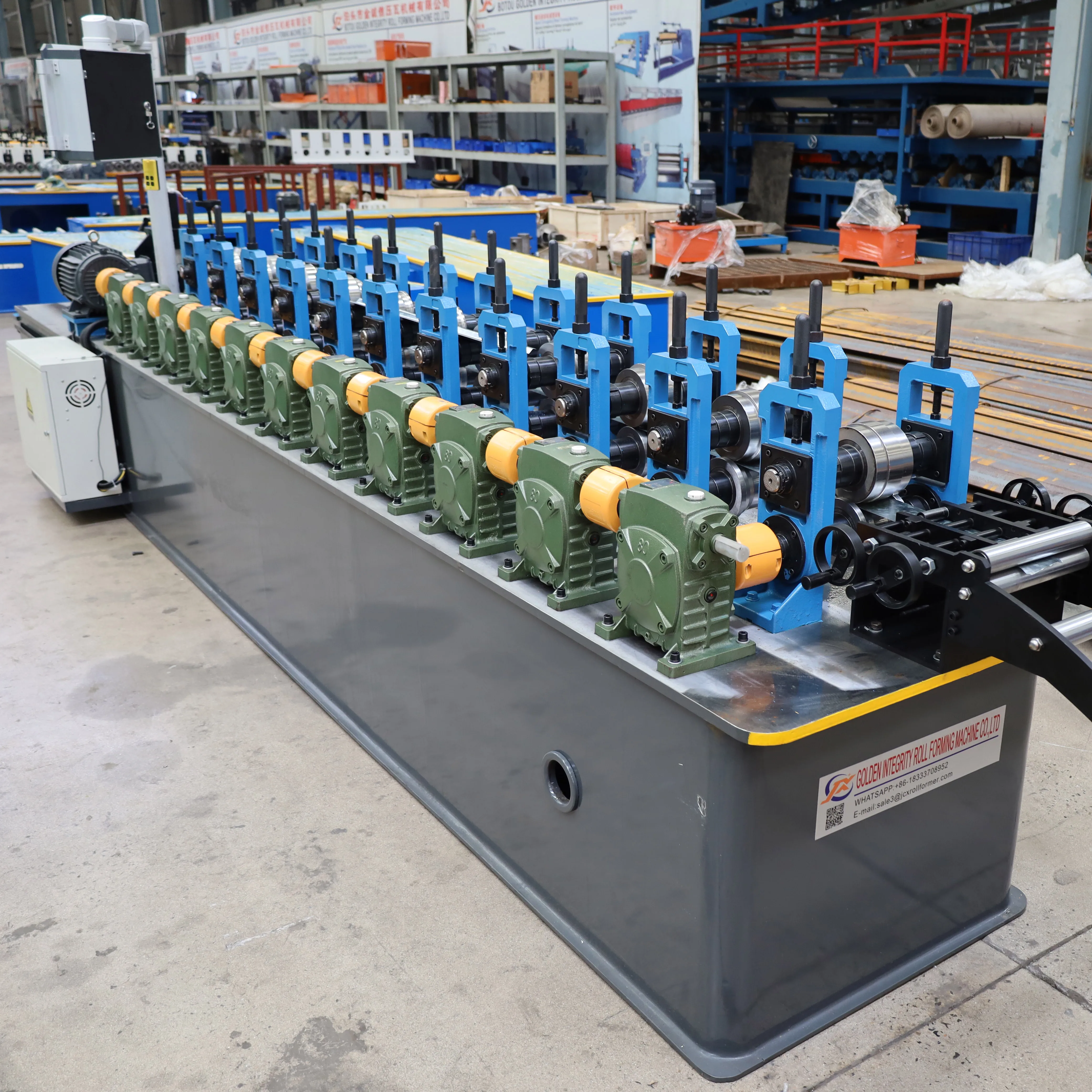 Customized Galvanized Steel Omega Channel Roll Forming Machine Suspended Ceiling Light C Stud Truss U Tile Making Machinery