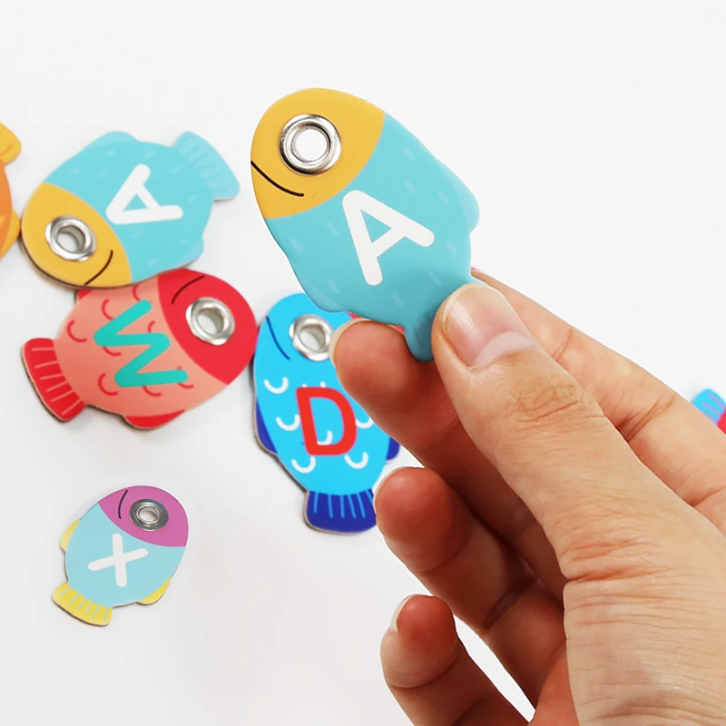 UCMD Hot sale Children English learning educational toys fishing learning game