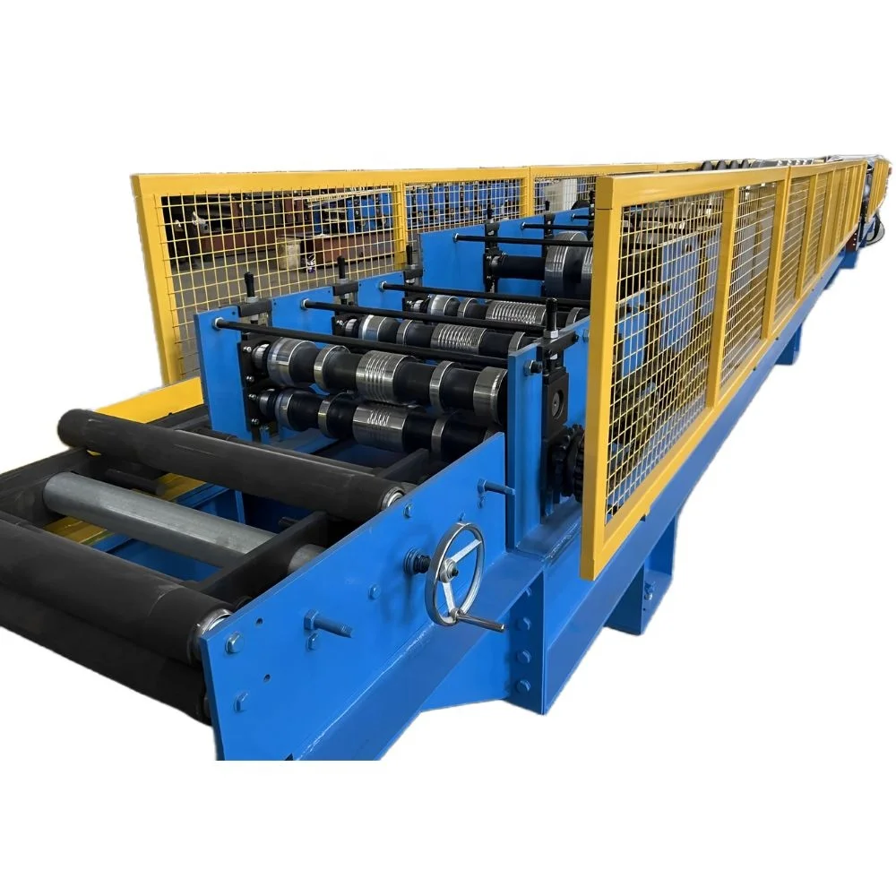 Automatically Round Square Metal Steel Rain Gutter Downspout Tube Making Machine PPGI Downspout Pipe Roll Forming Machine