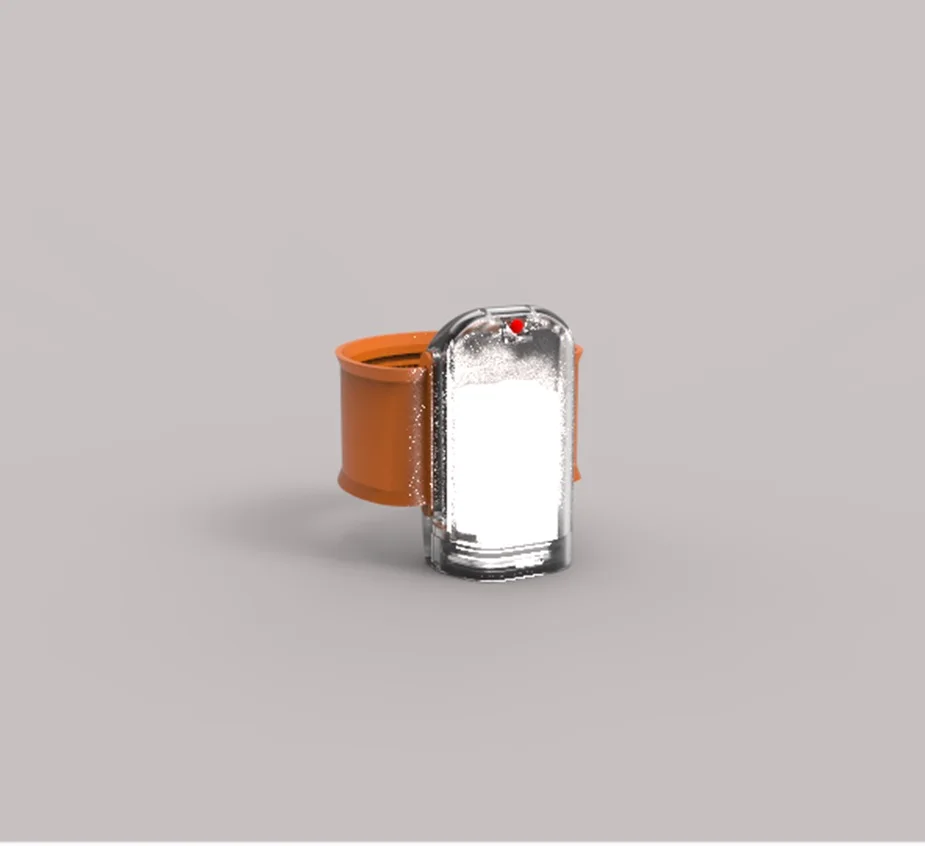 Animal Husbandry Equipment LED Flashing Cow Locating Tag Dairy Cattle Finder with LED guiding Easy Tracking Tag