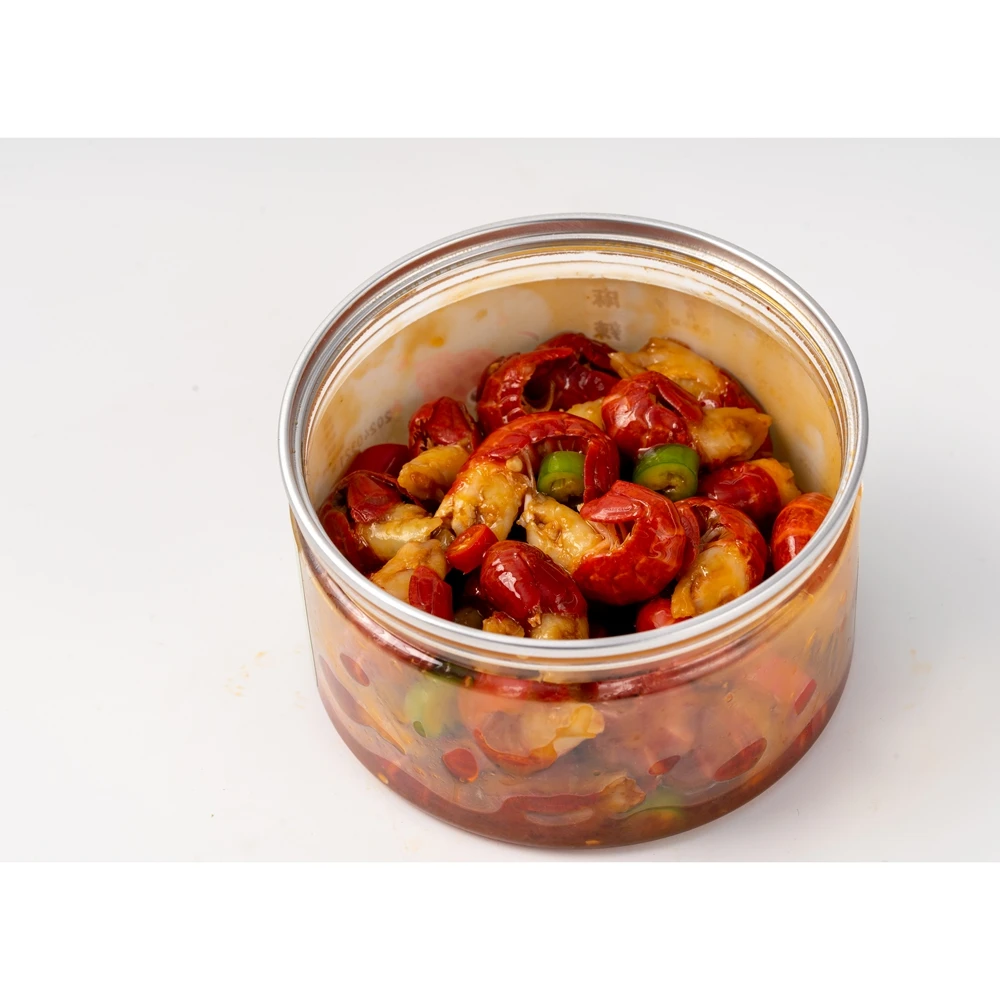 New Product Hot Sale Convenient Ready-To-Eat Seafood Dishes Pre-Made Marinated Crayfish Tail