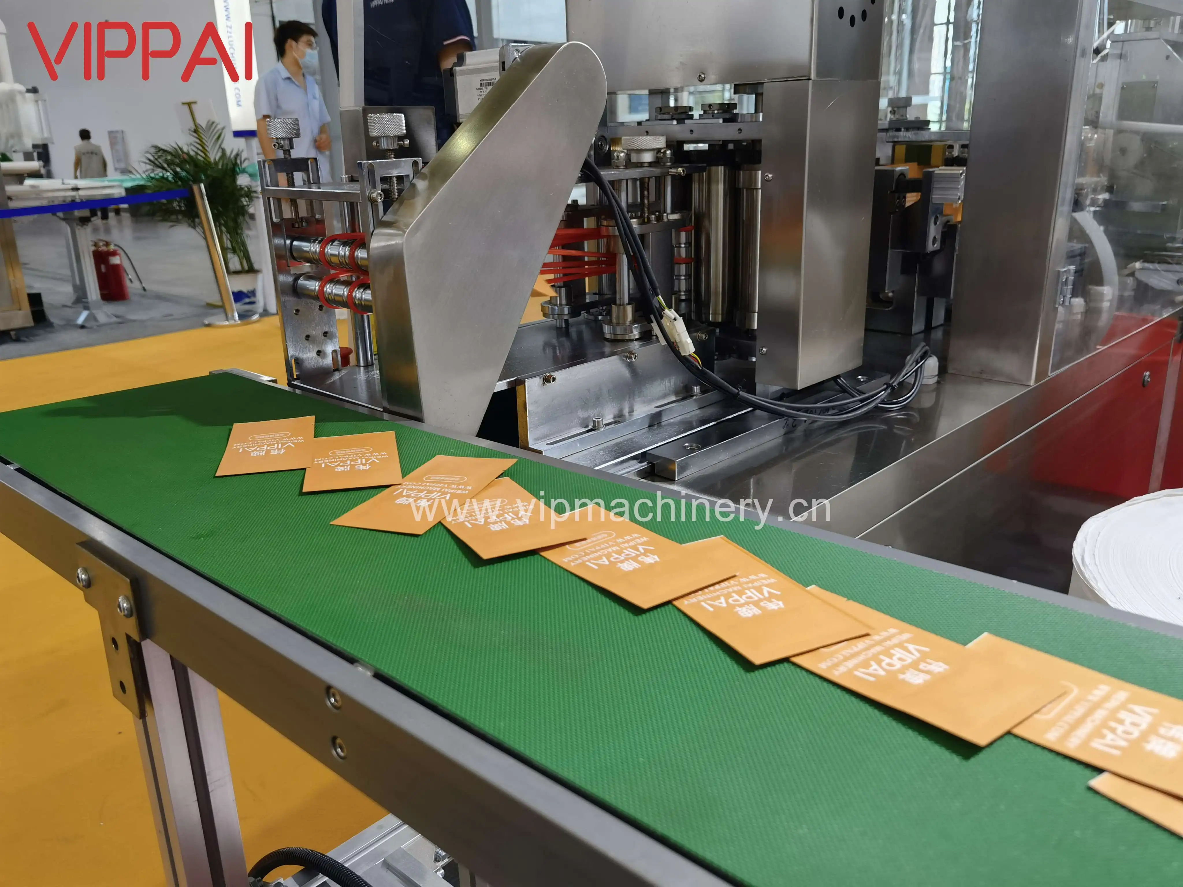 VIPPAI Multi Functional Single Piece Sachet Wet Wipes Making Packing Machine Machinery Production Line