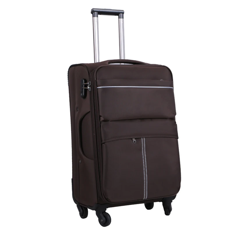 Hand Fabric Trolley Luggage Sets high quality 55x40x20 Travel Bags Suit Cases Trolley
