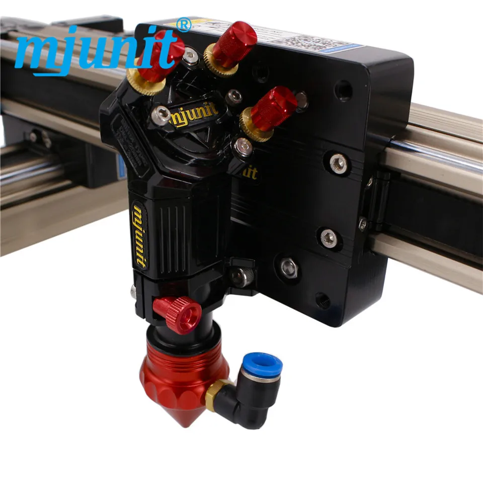 mjunit aluminum profile sliding xy axis linear guide rail with high speed for one head or dual head module laser machine