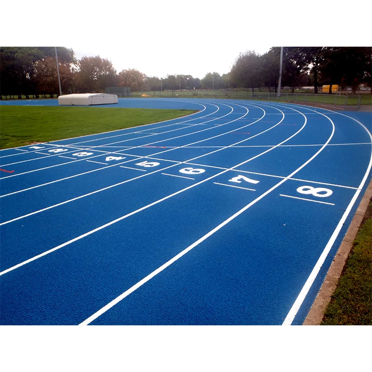 EPDM rubber flooring for PU running track system sport field