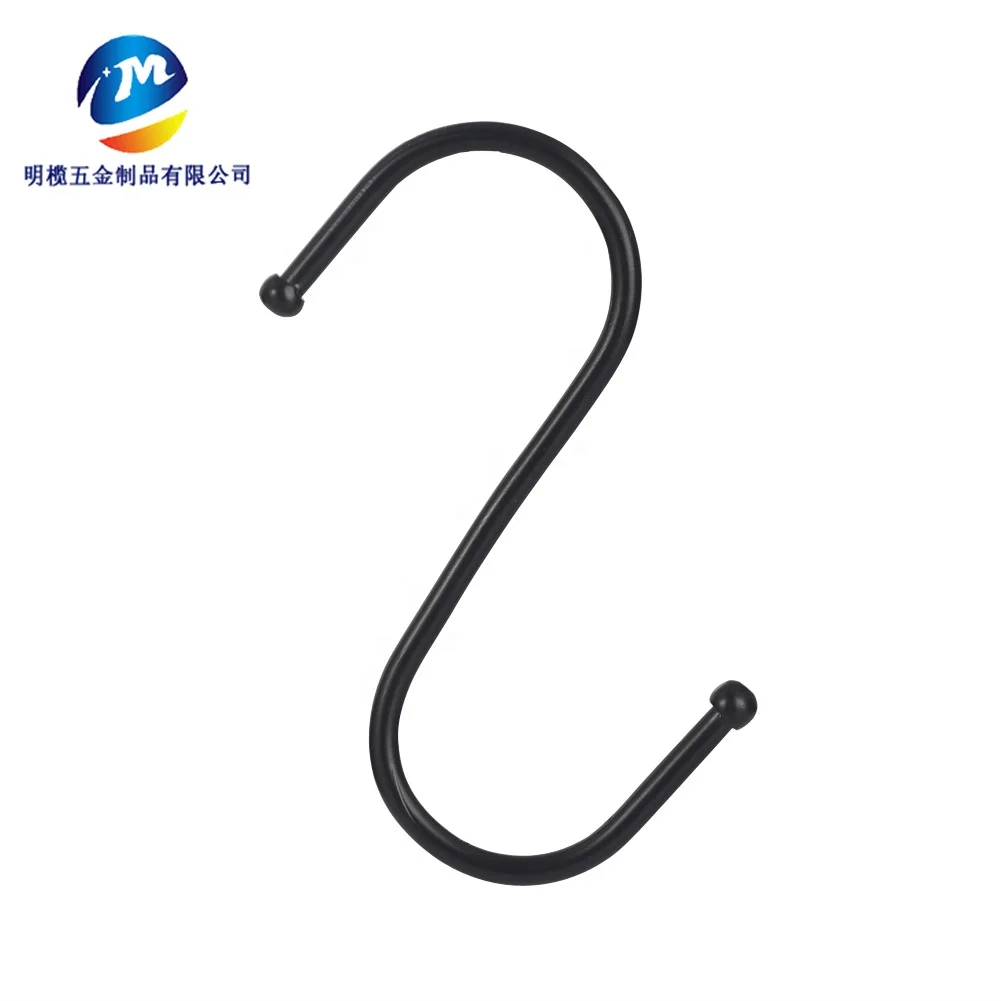 Wholesale Stainless Steel S-Shape Towel Hook Classic Multi-Function Polished Hanging Hooks Novelty Kitchen Accessories