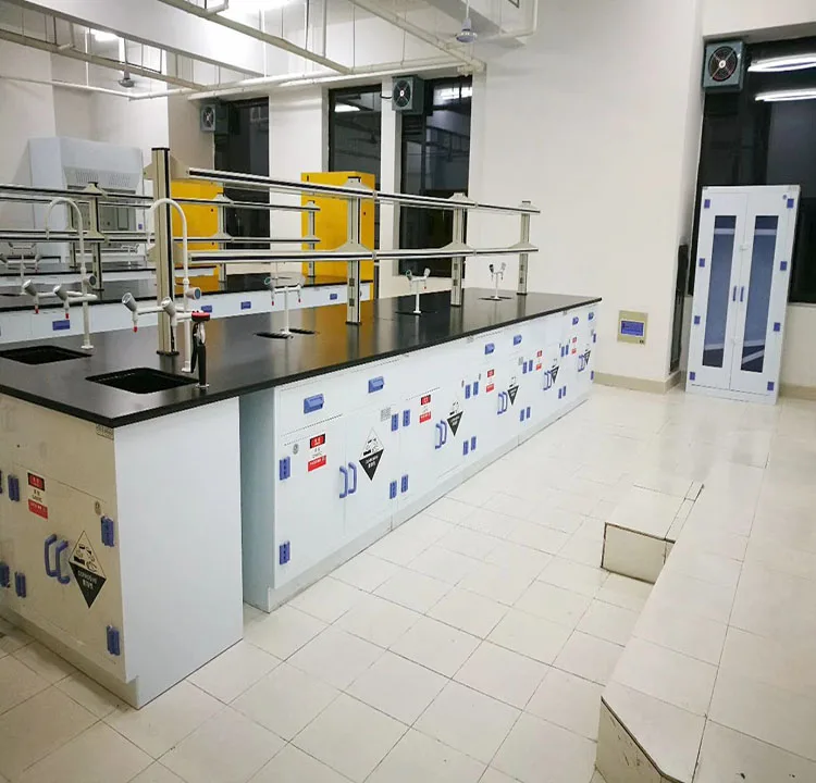 High-level experiment lab table, test bench used in plant tissue culture laboratory bench
