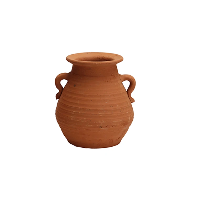 Wholesale large garden round planter plant flower clay terracotta pots