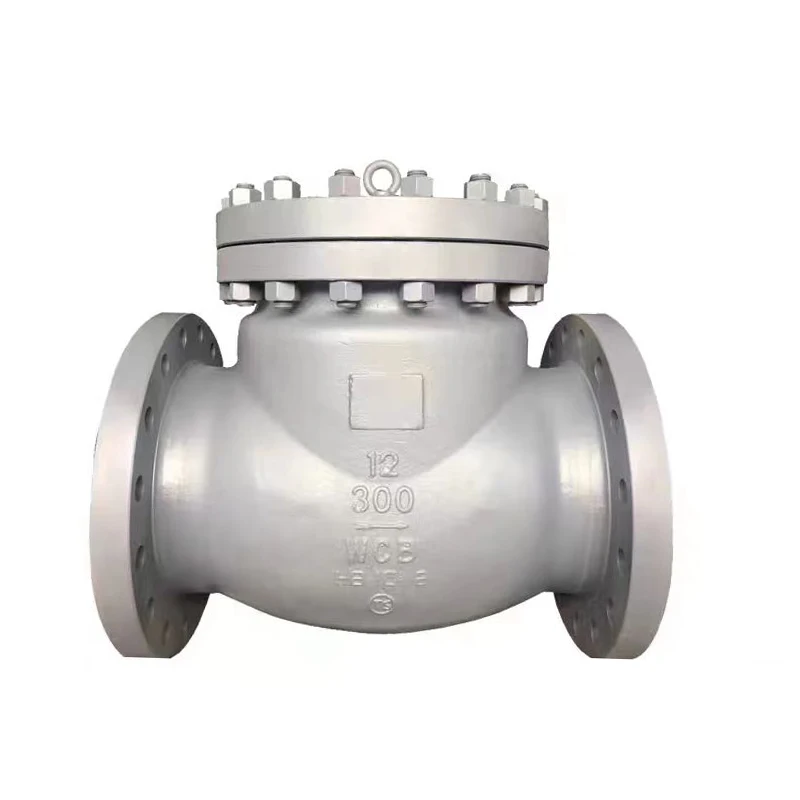 6 Inch 150LB Flange Type Cast Steel Swing Check Valve API/ANSI/DIN/JIS Industrial WCB Casting Non-return Valve