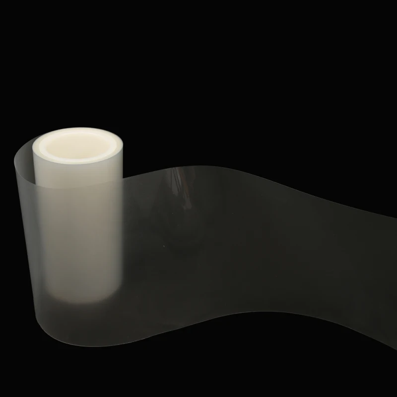 25-75um Silicone Coated Clear PET liner for stickers and labels purpose