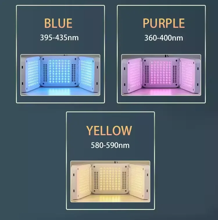 Home use Skin Care Led Light MINI PDT Skin Rejuvenation Led 7 Color Photon Light Therapy Facial Beauty Machine