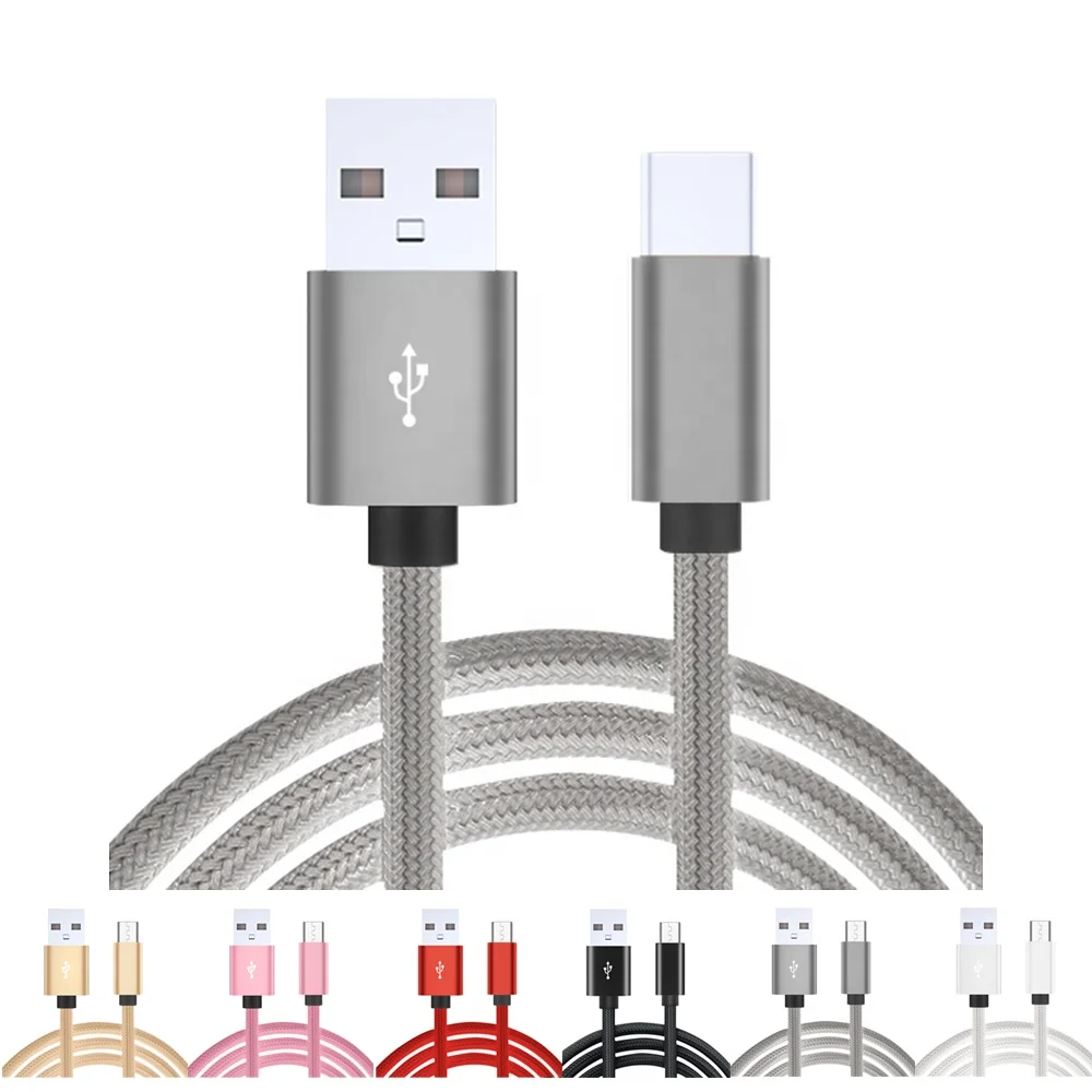 WIK-YT 3Fts 6 видов цветов USB кабель с нейлоновой оплеткой цветные телефон зарядное устройство Шнур для зарядки мобильного