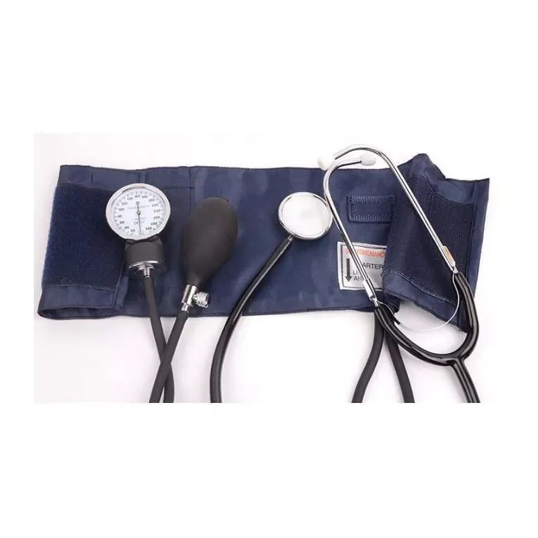 Medical Standard OEM Manual Aneroid Sphygmomanometer with Single or Dual Stethoscope